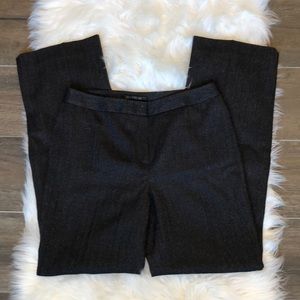 Lafayette 148 Wool Blend Metallic Thread Pants